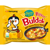 Snabbnudlar Buldak Cheese 140g Samyang.