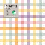 Servett 33cm Ruta 20-p ICA.