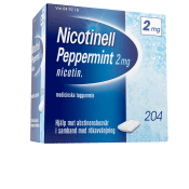 Nicotinell Peppermint Medicinskt tuggummi 2mg 204-p.