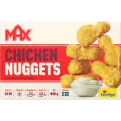 Kycklingnuggets Fryst 440g Max.