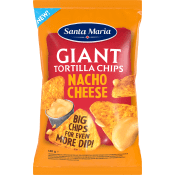 Giant chips nacho cheese 160g Santa Maria.