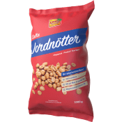 Jordnötter Rostade & saltade 1000g Exotic Snacks.