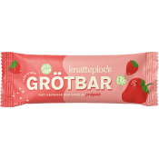 Barnmat Grötbar jordgubb 1år 25g Knatteplock.