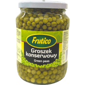 Gröna Ärtor Konserverade 680g Frutico.