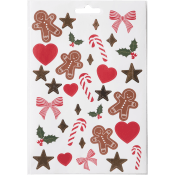 Julstickers Joy.