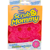 Scrub Mommy Power Flower Rosa.