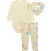 Babyset 3p djur strl 62 mywear.