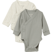 Olottbody grå/beige strl 74 mywear.
