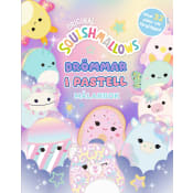 Squishmallows. Drömmar i pastell målarbok.