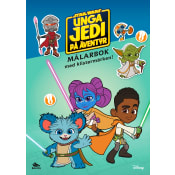 Unga Jedi på äventyr – målarbok med klistermärken.