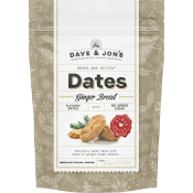 Dave Jon's Urkärnade Dadlar Pepparkaka 125g.