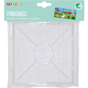 Pärlplattor byggbara 15x15cm Playbox.