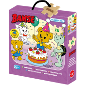 Pussel Bamse Jubileum 15bitar Kärnan.