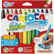 Fiberpennor Jumbo 12p Carioca.