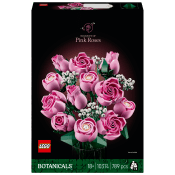 Bukett Botanicals med rosa rosor 10374.