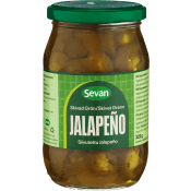 Jalapeño Skivad 320g Sevan.