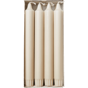 Kronljus beige 8p ICA.