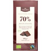 Mörk choklad 70% ICA Selection.