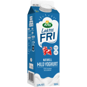 Yoghurt Mild Laktosfri 3% 1000g Arla Ko®.