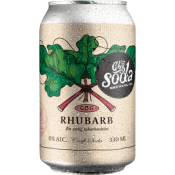 Läsk Rhubarb Craft Soda 330ml Gbg Soda.