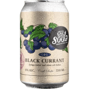Läsk Black Currant Craft Soda 330ml Gbg Soda.