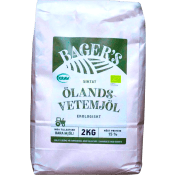 Ölandsvetemjöl Siktat Eko 2kg Bager's.