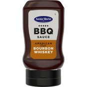 BBQ Sauce Bourbon Whiskey 350g Santa Maria.