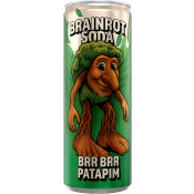 Läsk Brr Brr Patapim 25cl Brainrot Soda.