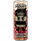 Läsk Cappuccino Assassino 25cl Brainrot Soda.