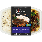 Färdigmat Entrecote Yakiniku med Ris 500g Kin Food.