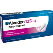 Smärtstillande Suppositorier Barn 10-15kg 125mg 10-p Alvedon.