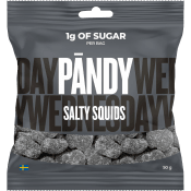 Godispåse Skum Salty Squids 50g Pändy.