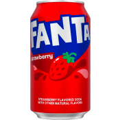 Läsk Jordgubbe 355ml Fanta.