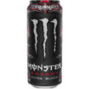 Energidryck Ultra Black 500ml Monster.