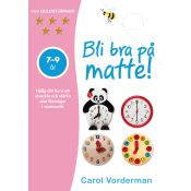 Bli bra på matte! 7-9 år (ljusrosa).