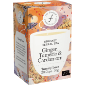 Örtte Ginger, Turmeric & Cardamom Ekologisk 36g Fredsted.