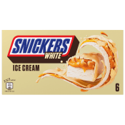 Snickersglass White 6-p Mars.