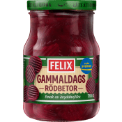 Rödbetor Gammaldags 710g Felix.