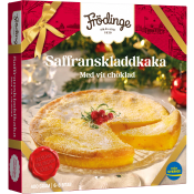 Saffranskladdkaka 400g Frödinge.