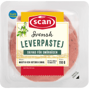 Leverpastej Skivad 110g Scan.