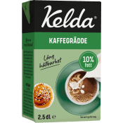 Kaffegrädde 10% 2,5dl Kelda®.