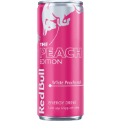 Energidryck White Peach Edition 25cl Red Bull.