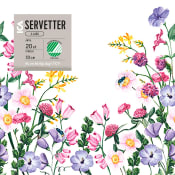 Servett 33cm Ängsblommor 20-p ICA.