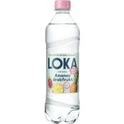 Kolsyrat vatten Ananas Drakfrukt 50cl Loka.