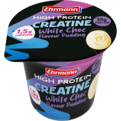 Protein Kreatin Pudding Vit Choklad 2,1% 230g High Protein.