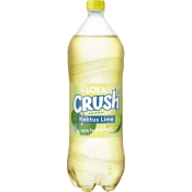 Kolsyrad fruktdryck Kaktus/Lime 1,4l Loka Crush.