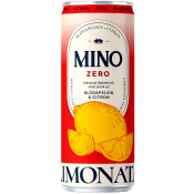 Läsk Blodapelsin Citron Zero 33cl Mino.
