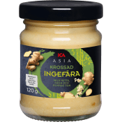 Krossad Ingefära 120g ICA Asia.