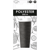 Sytråd Polyester Grå 200m Falk.