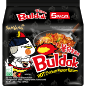 Snabbnudlar Hot Chicken Flavor Ramen 700g Samyang Buldak.